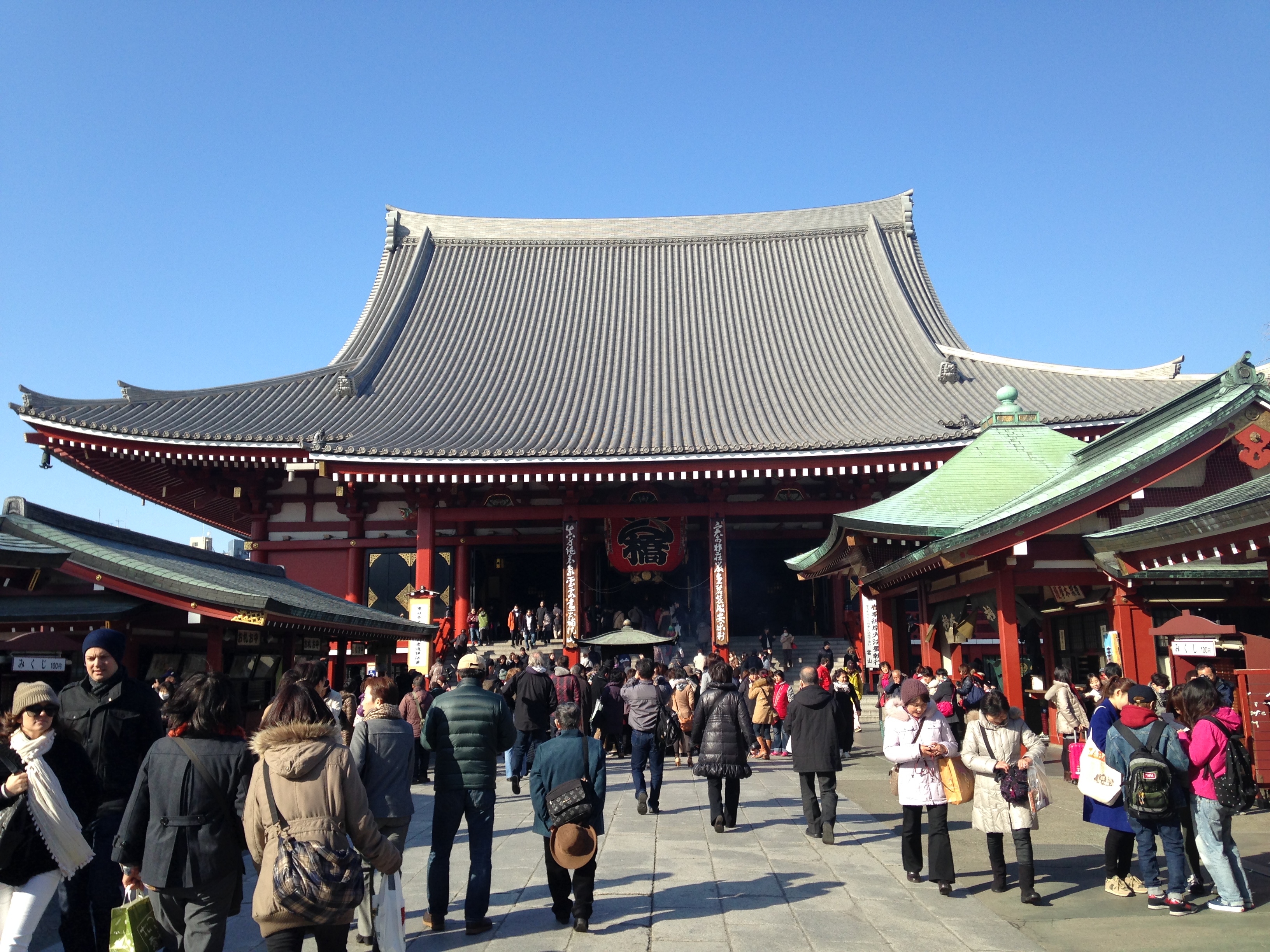 Sensoji main hall