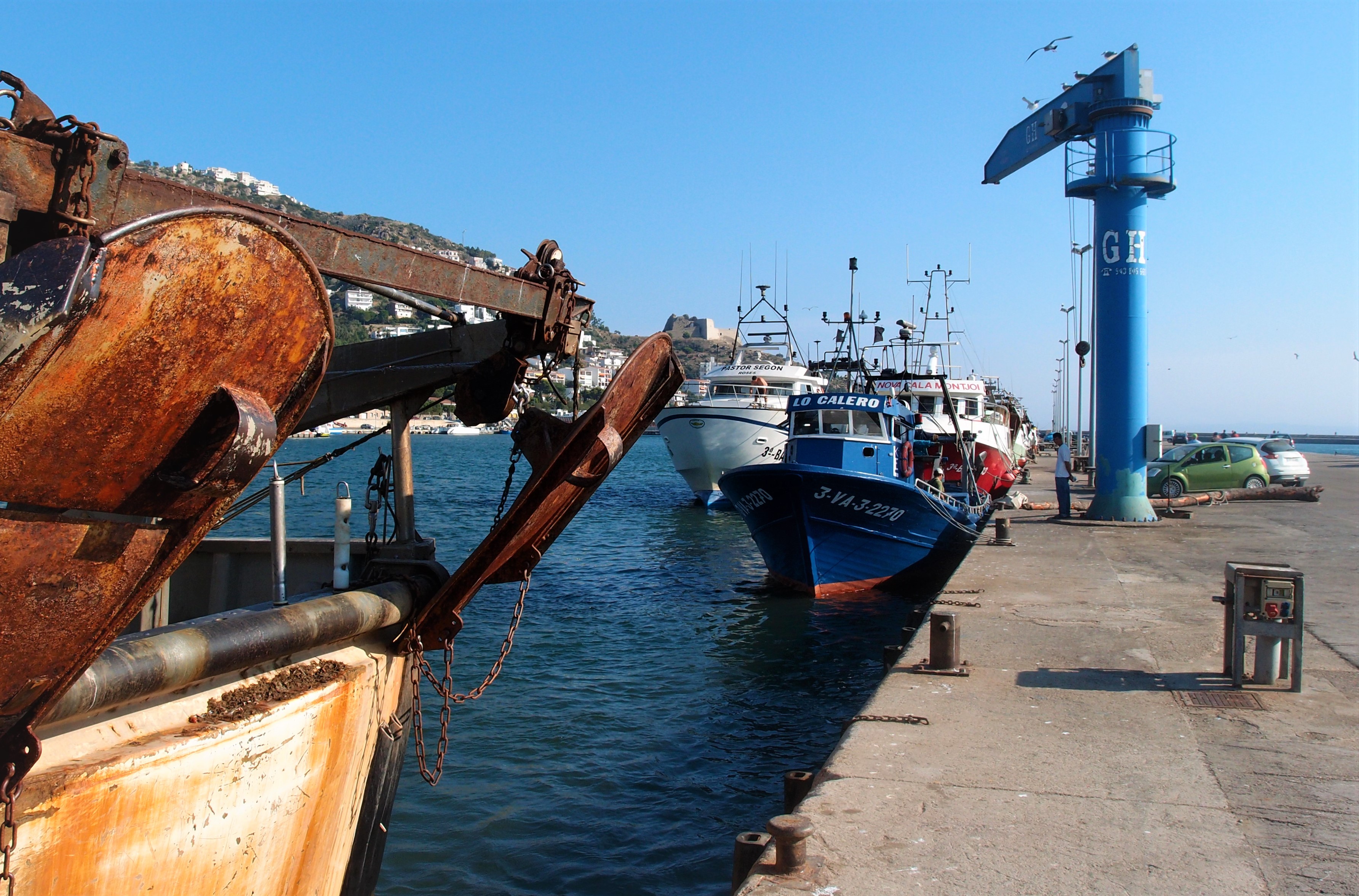 El port pesquer i la llotja