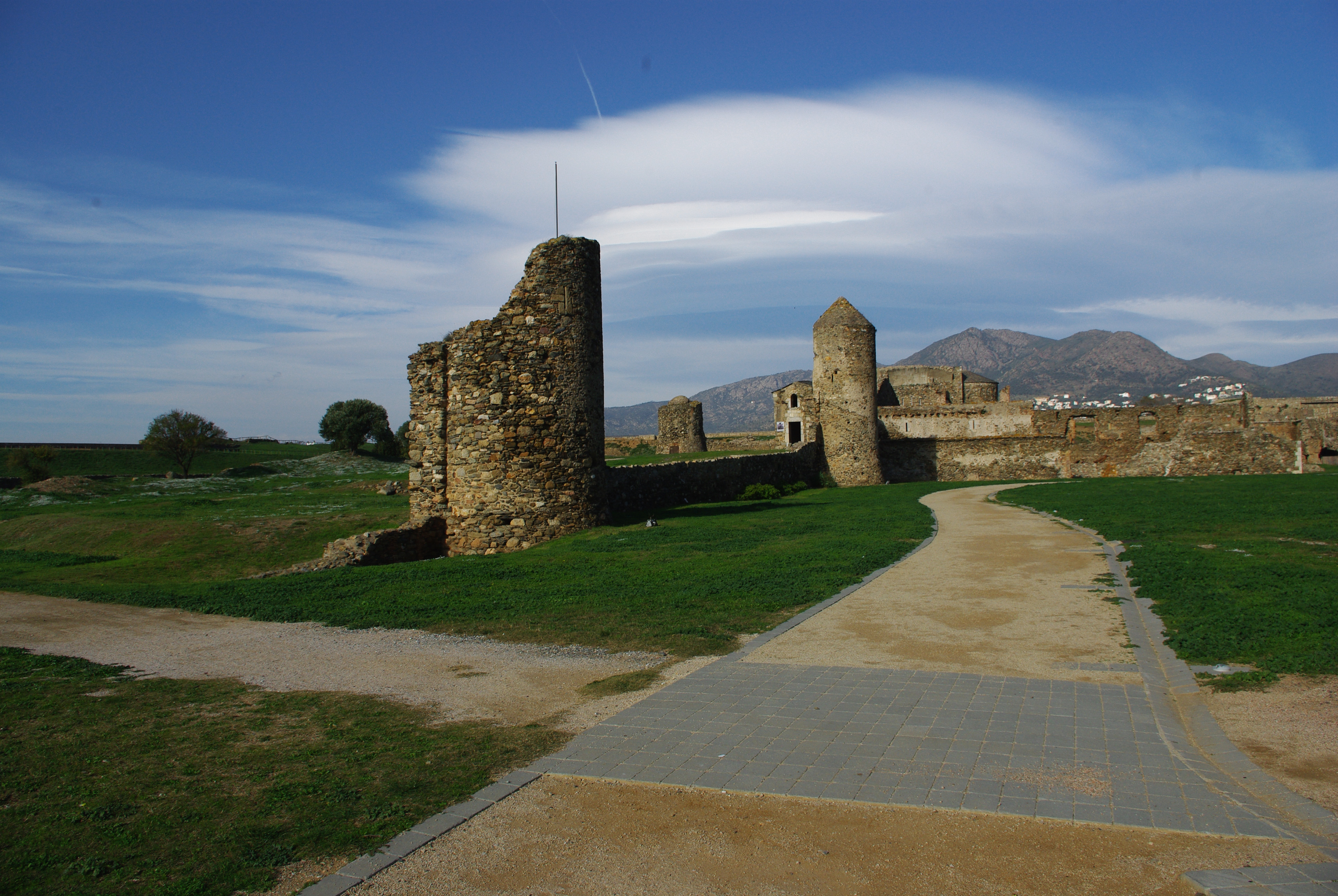 La vila medieval deshabitada