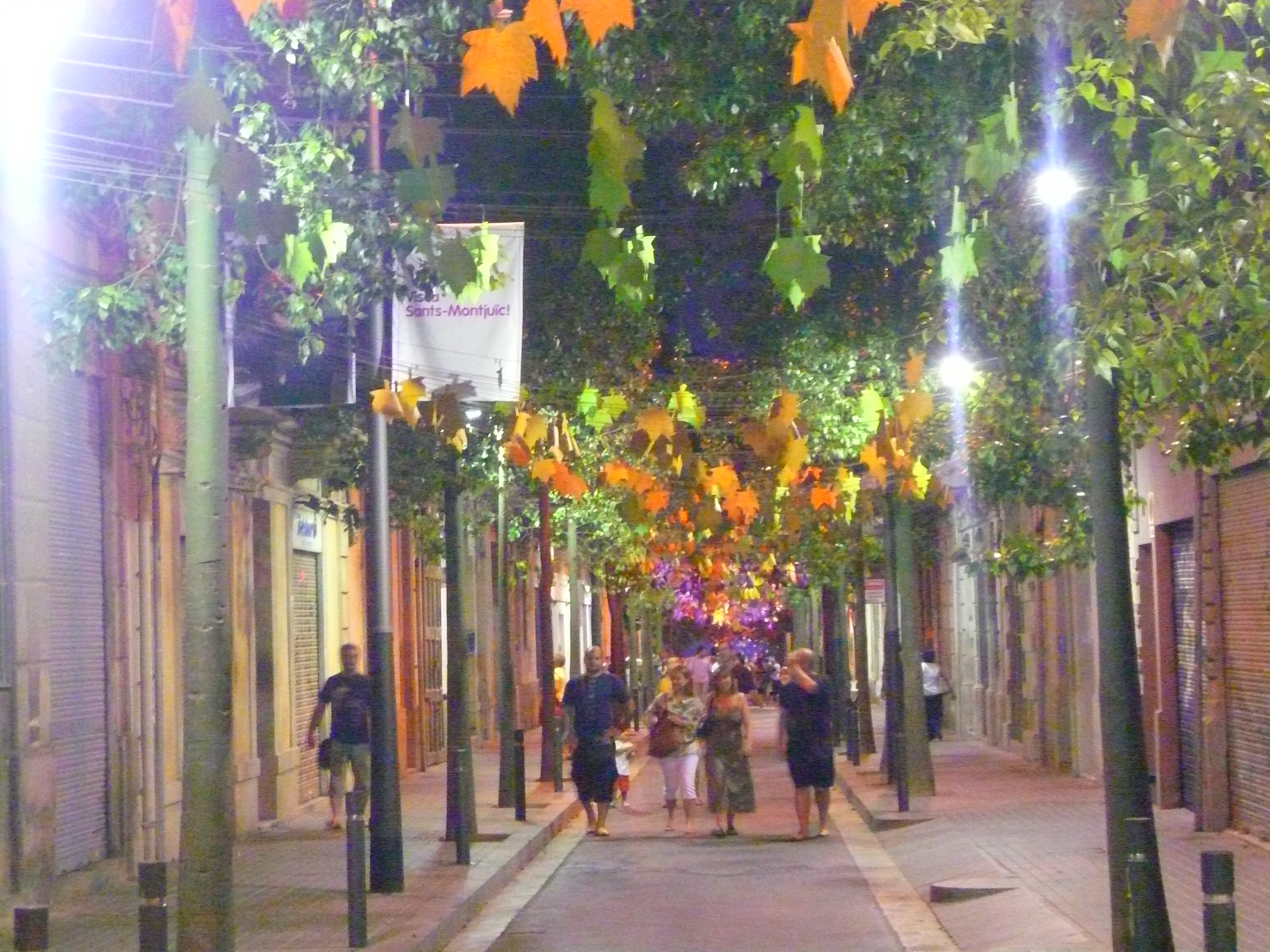 Straßen der Festa Major