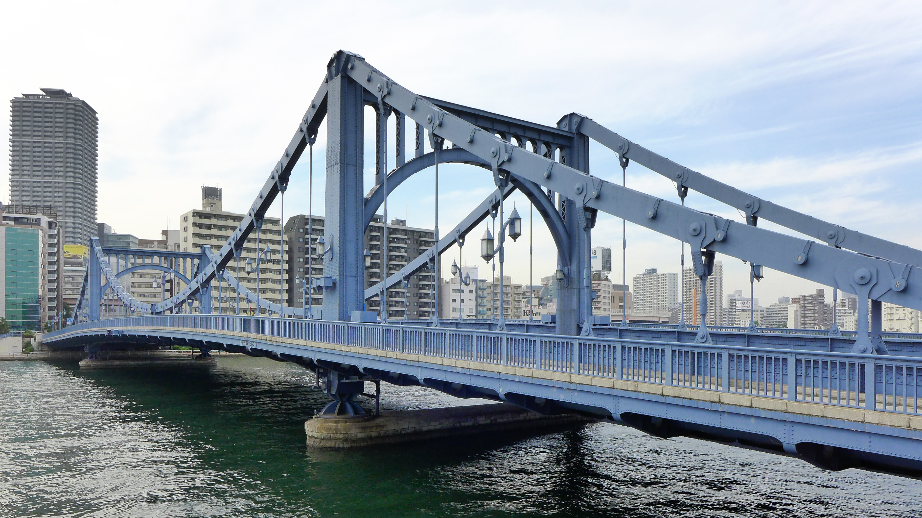 The birthplace of Japanese cement, Kiyosumi riverfront