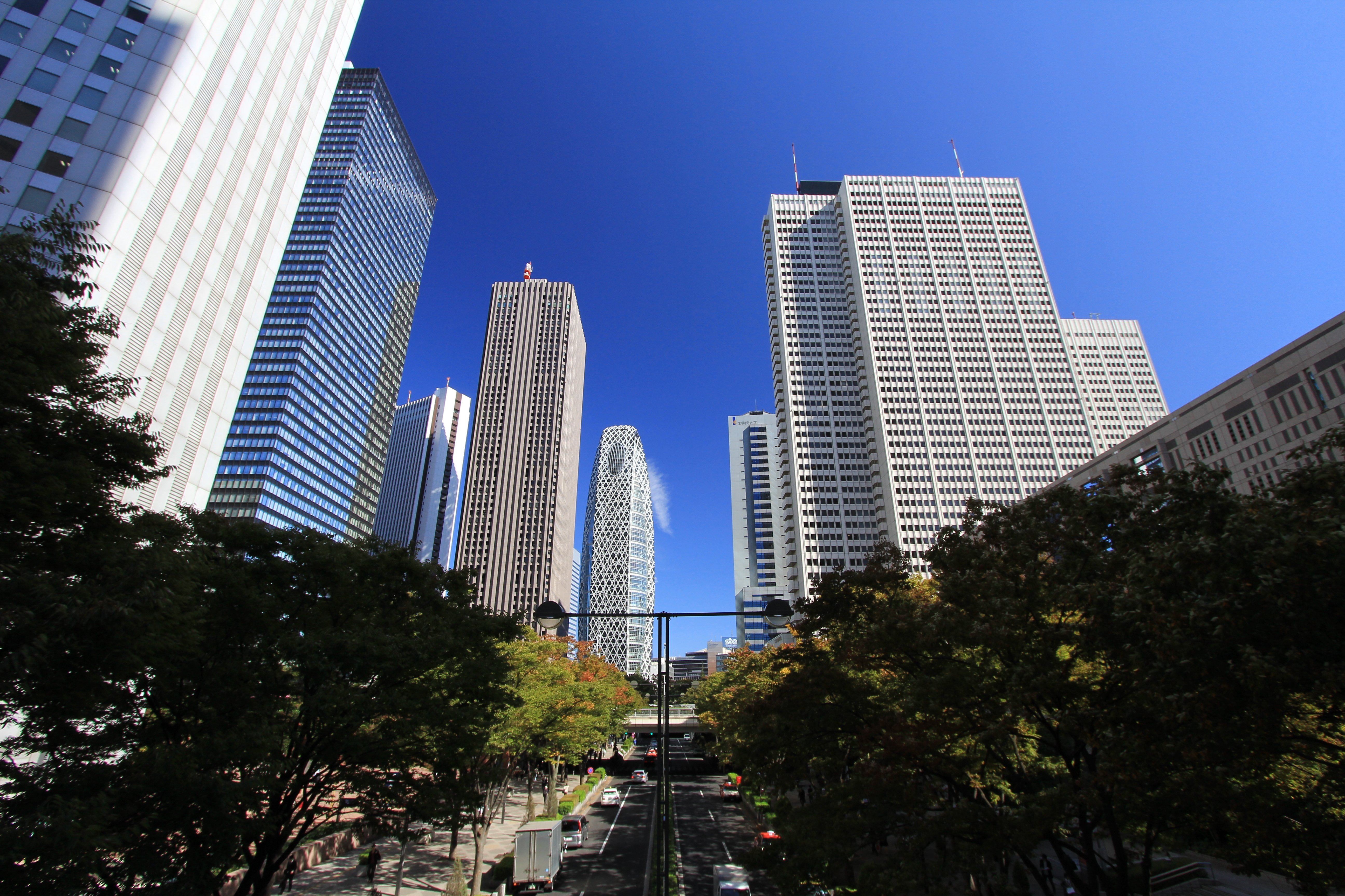 Nishi-Shinjuku skyscraper district