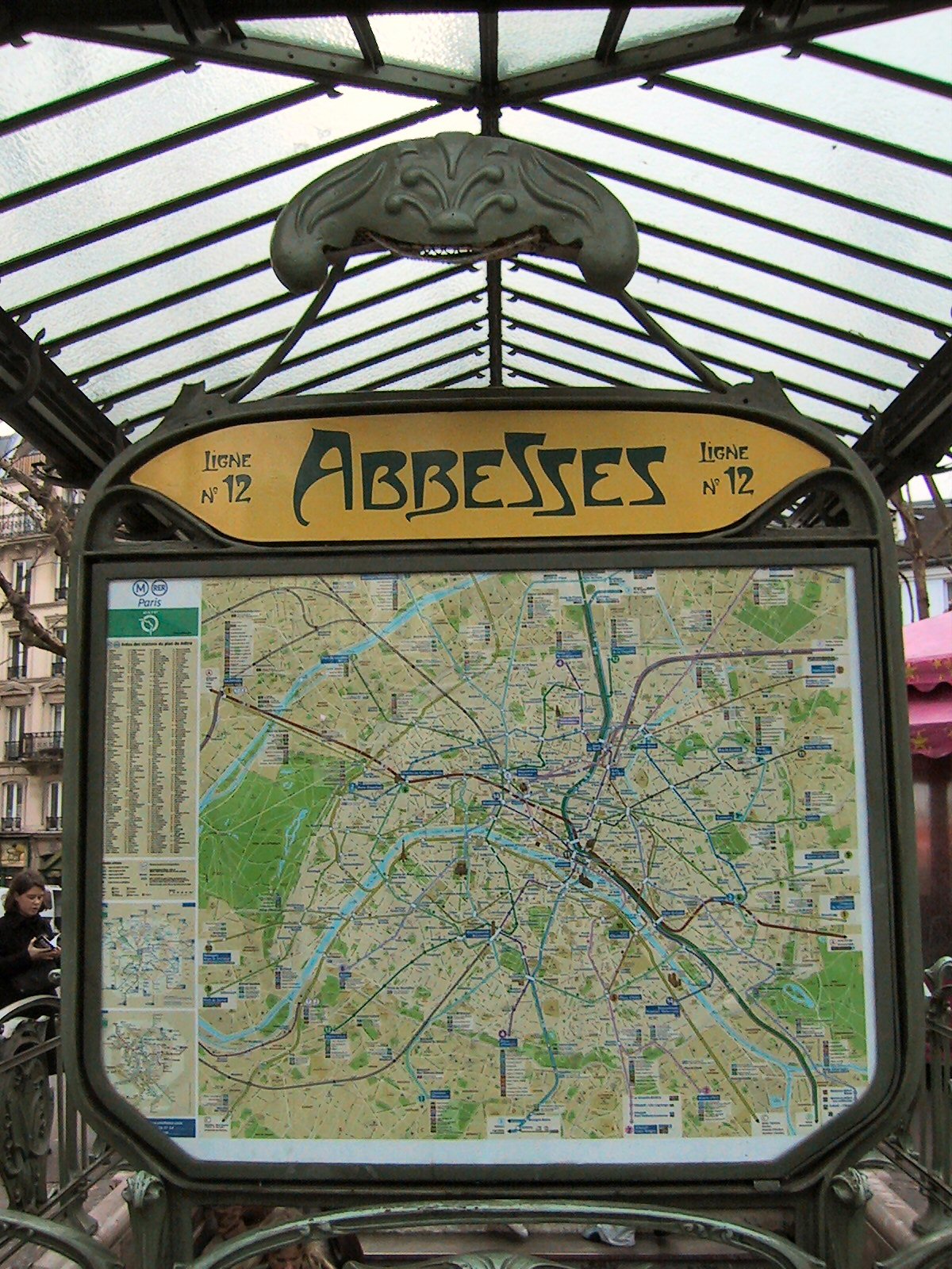 Abbesses Metro Station