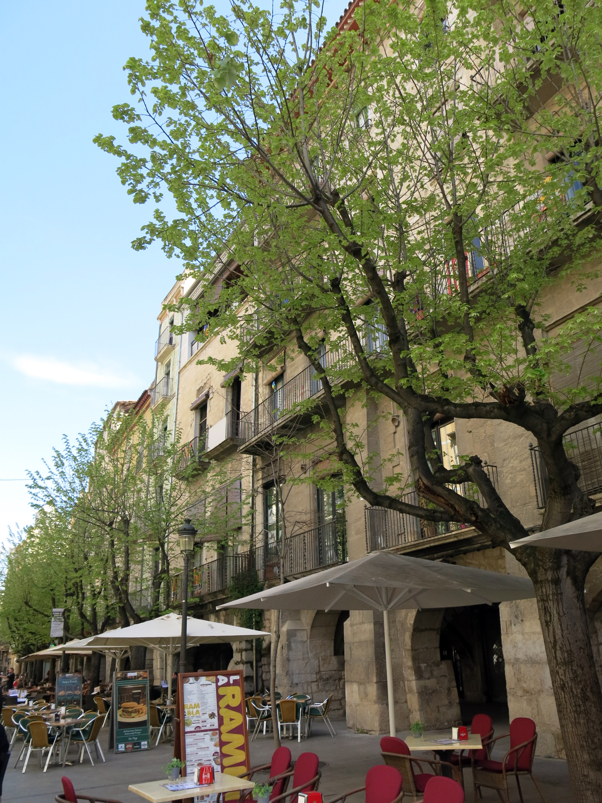 Rambla de la Llibertat — El mercat artesà