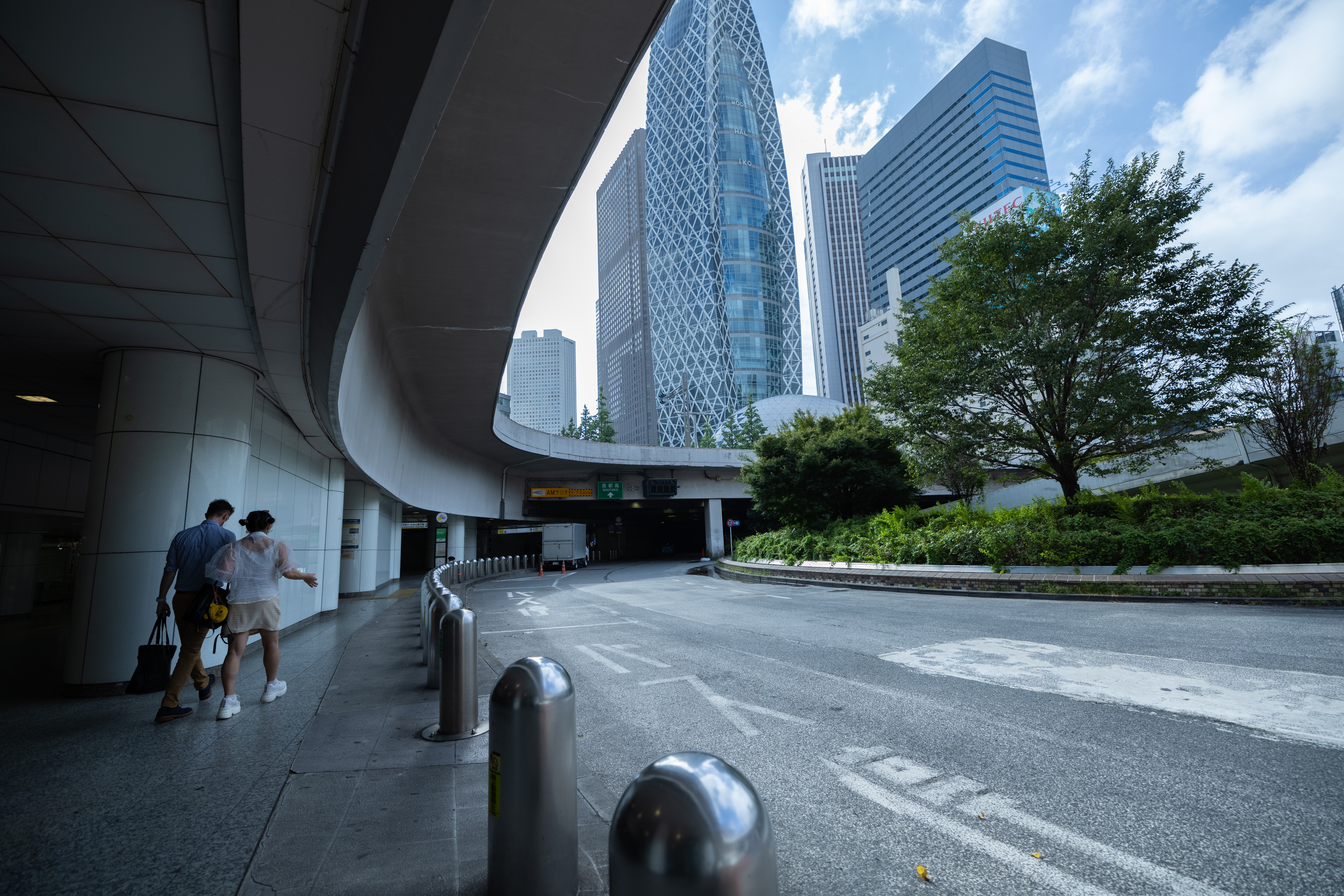 Shinjuku Station west exit concourse