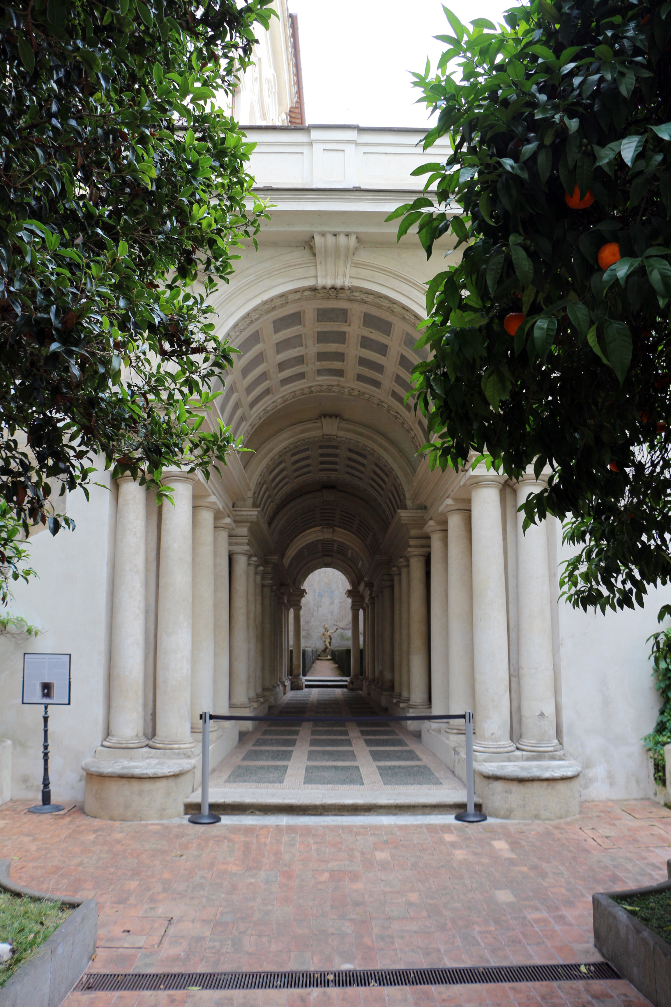 Corredor secret del Palazzo Spada